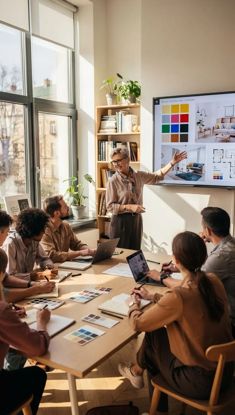 Various visual layout designs for interior planning styles